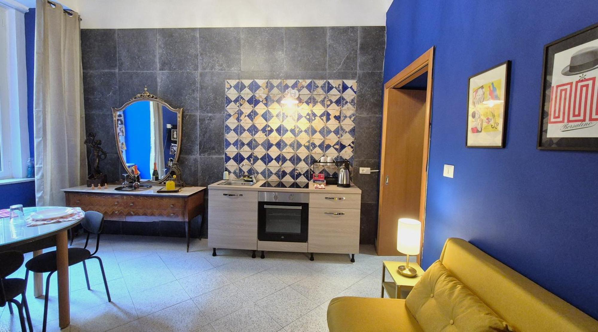 Blue Soul Villa Napoli Bagian luar foto
