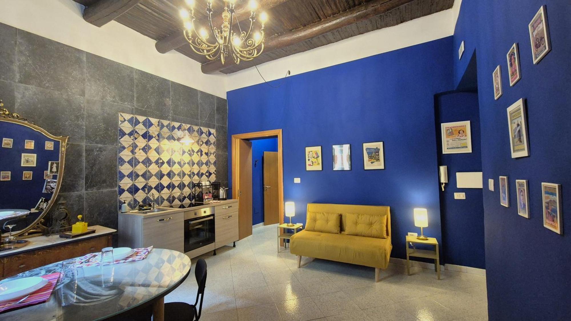 Blue Soul Villa Napoli Bagian luar foto